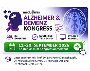 Medumio – Alzheimer-Demenz-Kongress 2026: 11. bis 20. September Medumio - Alzheimer-Demenz-Kongress 2026: 11. bis 20. September