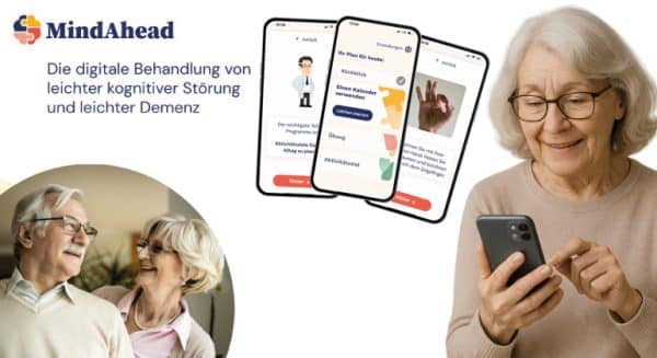 MindAhead Active - App - Digitale Therapie bei Gedächtnisproblemen und beginnender Demenz